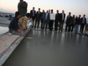 Vali Çiçek, Havaalanı İnşaatında İncelemelerde Bulundu