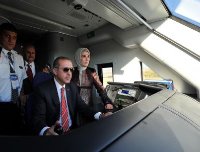 Başbakan Erdoğan, Ankara-konya Yht`nin İlk Seferiyle Konya`ya Geldi