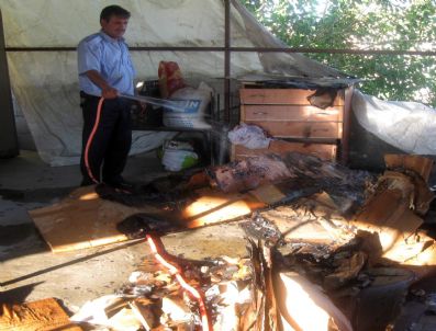 Çocukların Çıkardığı Yangın Paniğe Neden Oldu