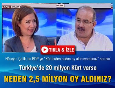 Hüseyin Çelik'ten BDP'ye Kürt oyu sorusu