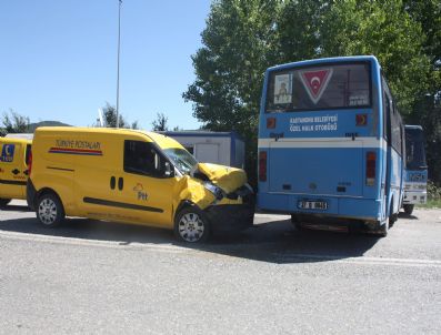 MEHMET TIRYAKI - Kastamonu’da Meydana Gelen Kazada 4 Araç Zarar Gördü