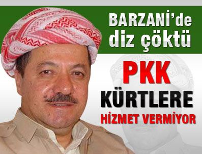 Mesud Barzani: 'PKK Kürtlere hizmet vermiyor'