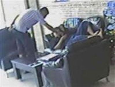 Pişkin hırsız telefonu böyle çaldı