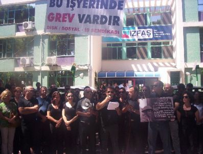 Başkan Kocaoğlu, İzfaş`taki Grevi Mahkeme Kararıyla Kırdı
