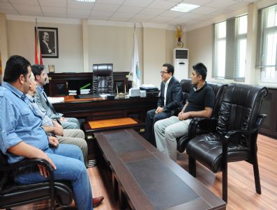 ÖZDAL ÜÇER - Dtk Heyetinden Van Belediye Başkanı Kaya`ya Ziyaret