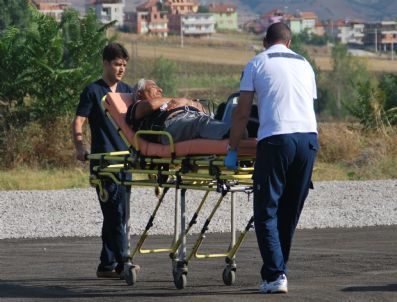 Kalp Krizi Geçiren Kişinin İmdadına Hava Ambulansı Yetişti