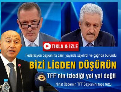 FATİH ALTAYLI - Nihat Özdemir'den Aydınlar'a şok çağrı