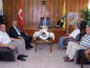 Ak Parti Malatya Milletvekili Mustafa Şahin Ptt`yi Ziyaret Etti