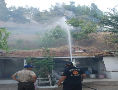 Aydın’da Evlerin Arasında Çıkan Ot Yangını Korkuttu