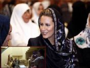 Ayşe Kaddafi'nin evinde hatıra fotoğrafı