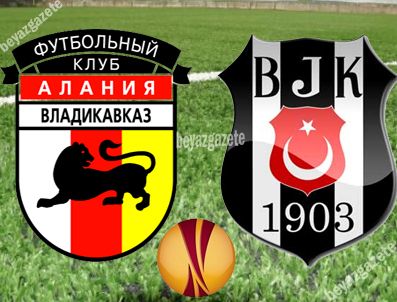 CENGIZ ZÜLFIKAROĞLU - Beşiktaş Alania Vladikavkaz deplasmanında