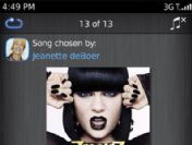 BlackBerry Messenger Music hizmete başladı