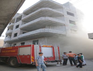 Cizre`de Korkutan Yangın