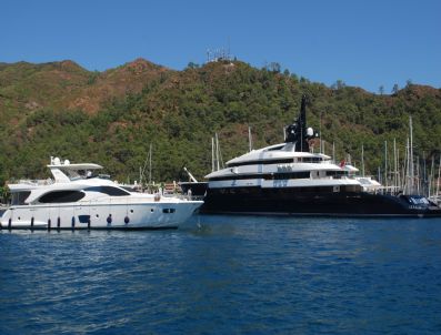 Hollywood`un Ünlü Yönetmeni Spielberg`in Lüks Yatı Marmaris`te