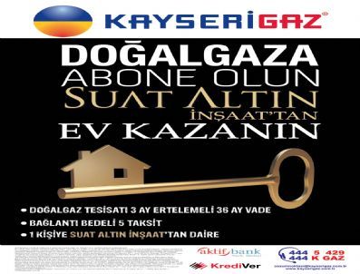 Kayserigaz`dan Ev Kampanyası