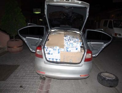 Kom Ekiplerinden Kaçak Sigara Operasyonu