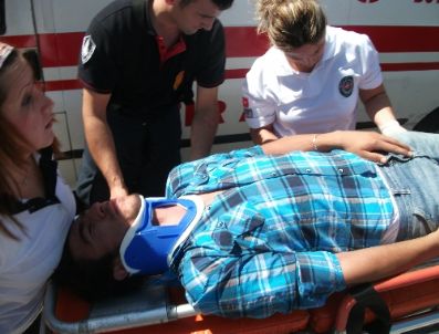 Kontrolünü Kaybeden Araç Takla Attı: 5 Yaralı