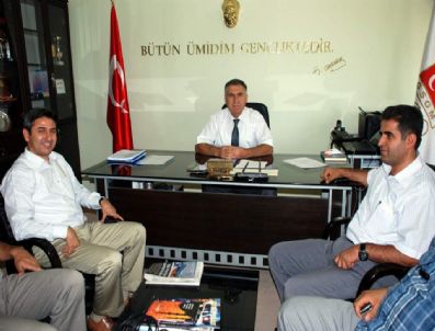 Vekil Aydın`dan Gençlik ve Spor İl Müdürlüğü`ne Ziyaret