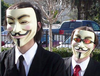 SONY - 10 popüler Anonymous saldırsı