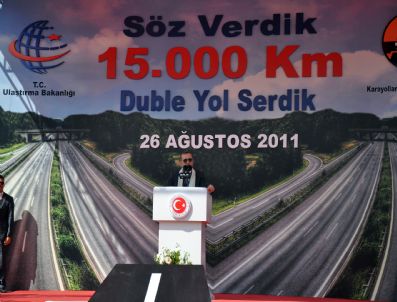 Başbakan Erdoğan, İstanbul- Şile Bölünmüş Yolunun Açılış Törenine Katıldı