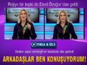 Canlı yayında rejiye bir tepki daha