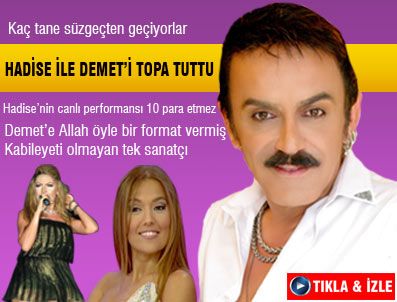 Hadise'nin canlı performansı 10 para etmez