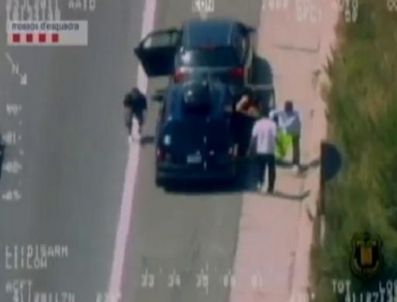 Otoyoldaki Soygun Saniye Saniye Görüntülendi