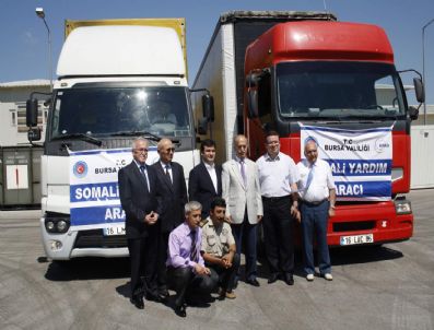 Somali Yardım Tırları Uğurlandı