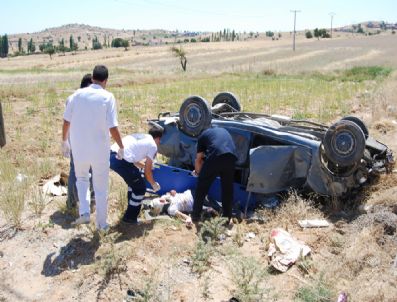 Eşme’de Trafik Kazası 4 Yaralı
