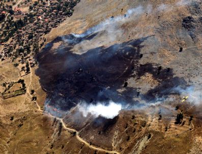 Gökçeada`daki Yangın Kontrol Altına Alındı