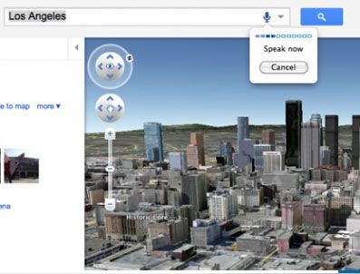 Google Maps'e sesli arama dönemi
