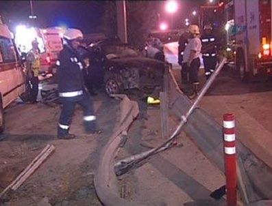 Karabük`te Trafik Kazası: 3 Yaralı