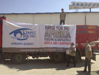 Kimse Yokmu Çorum`dan Somali`ye 48 Ton Yardım Topladı