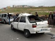 Şanlıurfa`da Trafik Kazası: 5 Yaralı