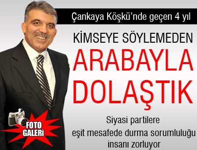 SALİH KAPUSUZ - Abdullah Gül'den Anadolu Ajansı'na özel röportaj