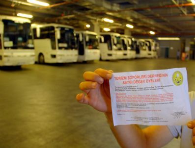 Turizm Şoförlerinden İş Yavaşlatma Eylemini Hazırlığı