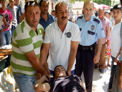 Ayağının Üzerinden Kamyonet Geçen Çocuk Yaralandı