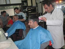 Berberlerde Bayram Trafiği