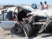 Eskişehir`de Trafik Kazası: 4 Yaralı