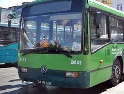 İETT şöförü hastanelik oldu