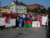 İsveçte Türkler Pkk`yı Lanetledi