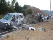 Karabük`te Trafik Kazası: 3 Ölü, 6 Yaralı -1-