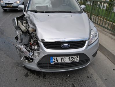 Maltepe`de Trafik Kazası: 4 Yaralı