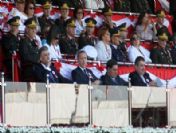 Harbiyelilerin Mezuniyet Sevinci