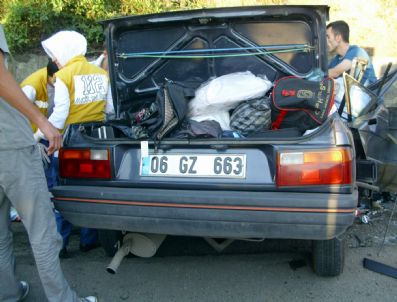 Trabzon’daki Trafik Kazası