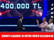 Kayserili yarışmacılar 400 bin TL kazandı