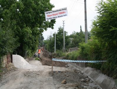 HAYATI TEKIN - Tekin, Yol Çalışmalarını Denetledi