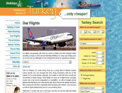 ONUR AIR - Türkiye’ye Binlerce Turist Getiren Holidays 4u Battı