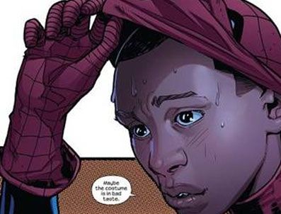 SPIDER - Yeni Örümcek Adam siyah ve gay