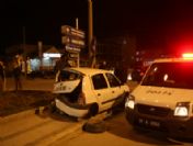 Düzce`de Trafik Kazası: 2 Yaralı